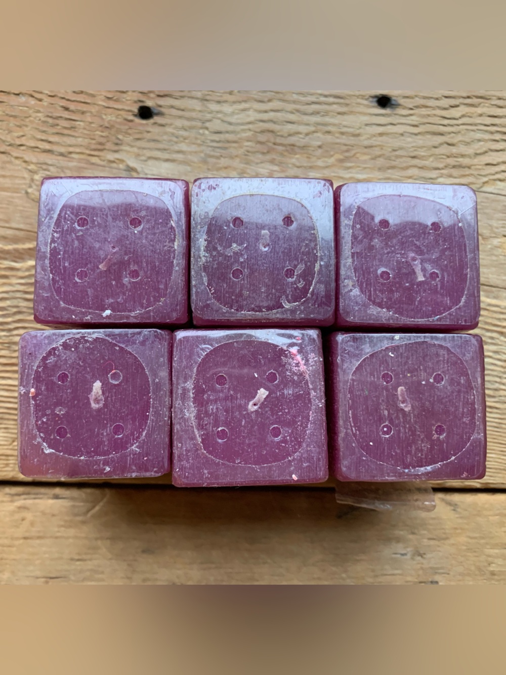 Vintage Pier 1 Berry Candle Set